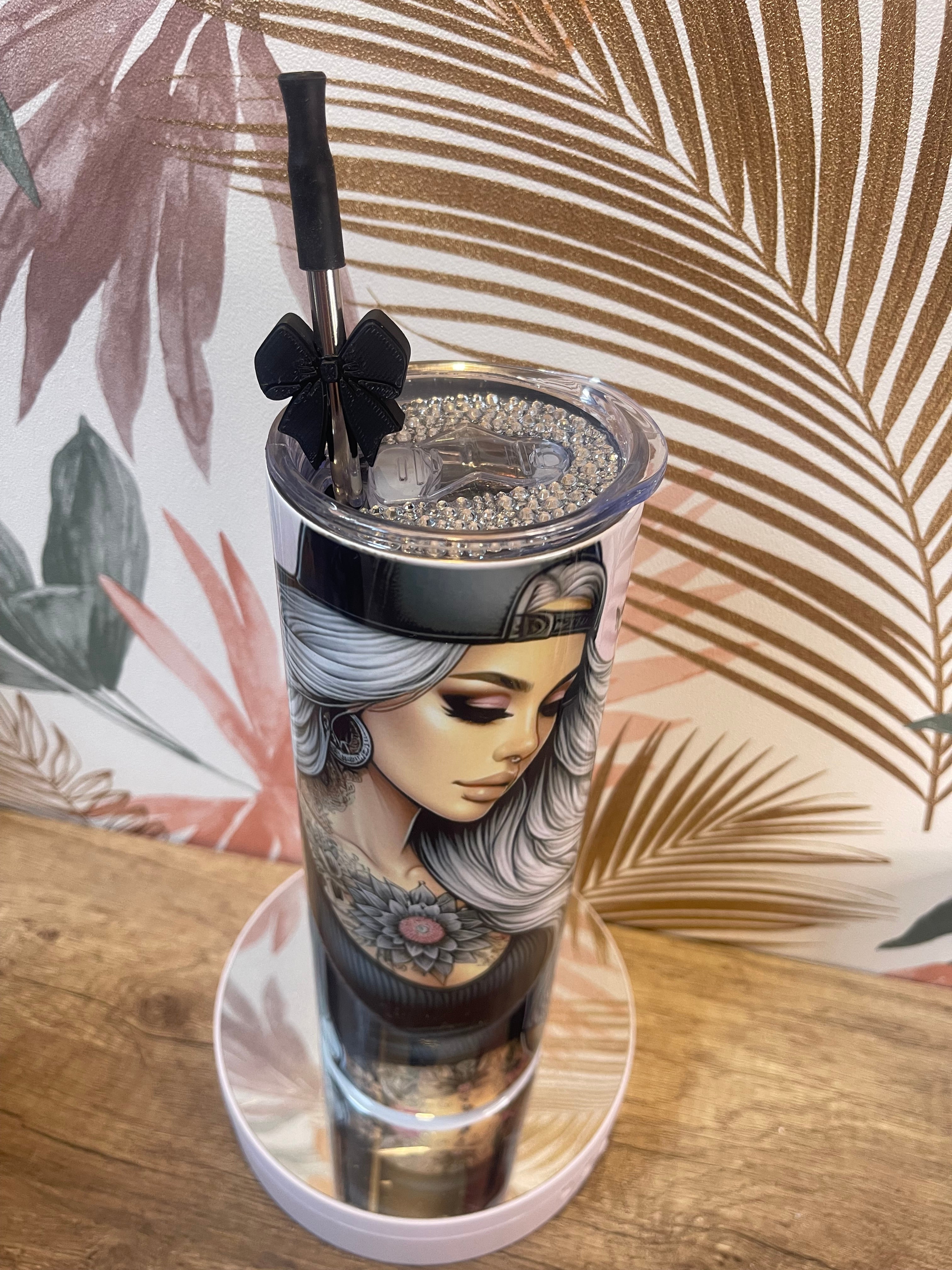 Tumbler Personnalisable « Signature » – Édition Premium avec Strass