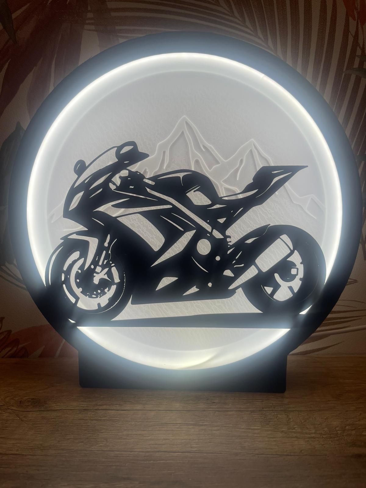 Lampe Décorative LED Personnalisée – Impression 3D & Variateur Tactile