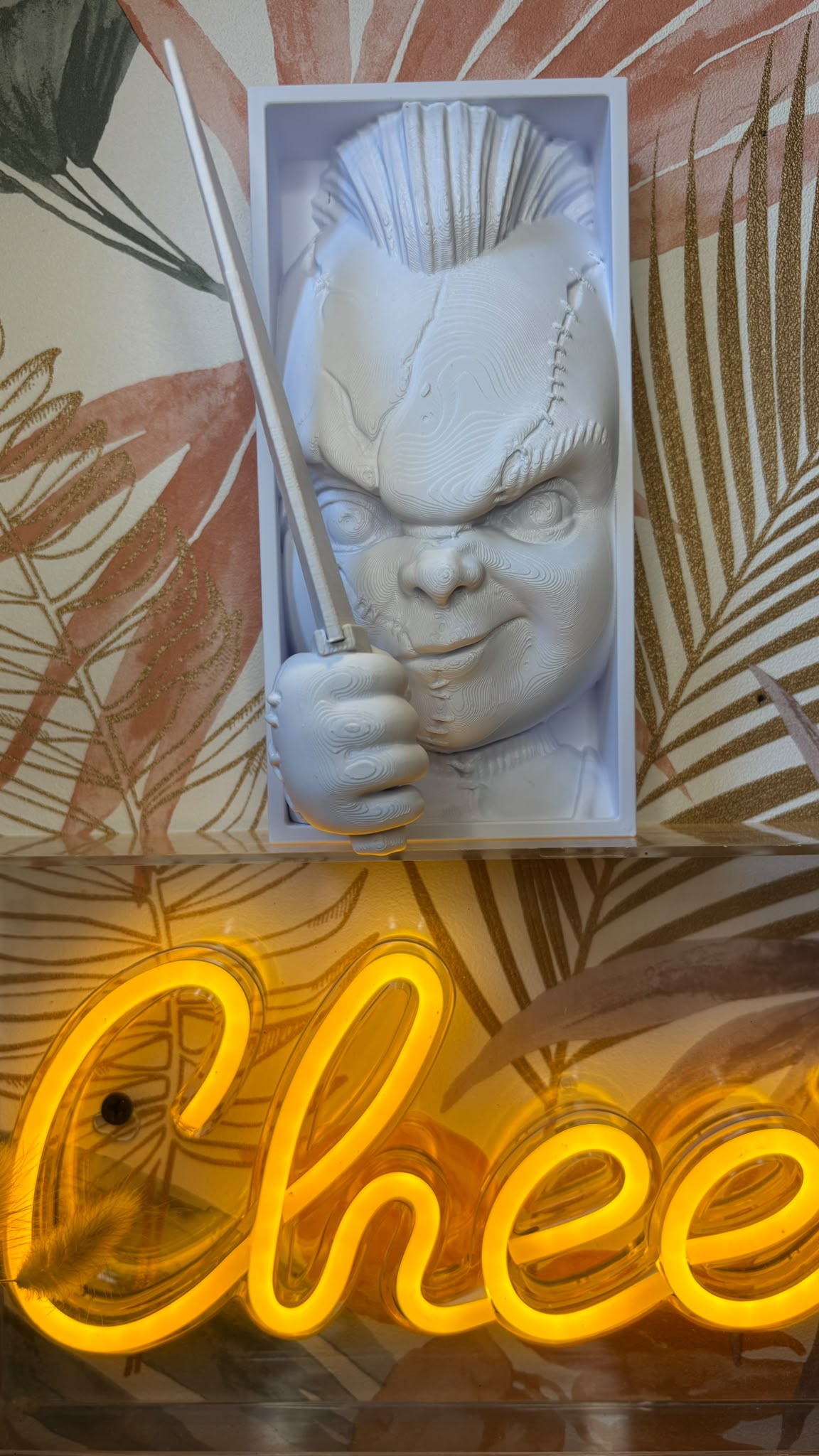 Séparateur de bibliothèque horreur impression 3D